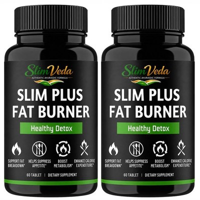 Slimveda Slim Plus Pills Advanced Weight Loss Support Supplement ( 120 Capsule )