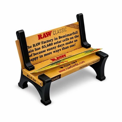 RAW Classic Slow Burning Papers + Black Rolling Paper Bench Display Bundle