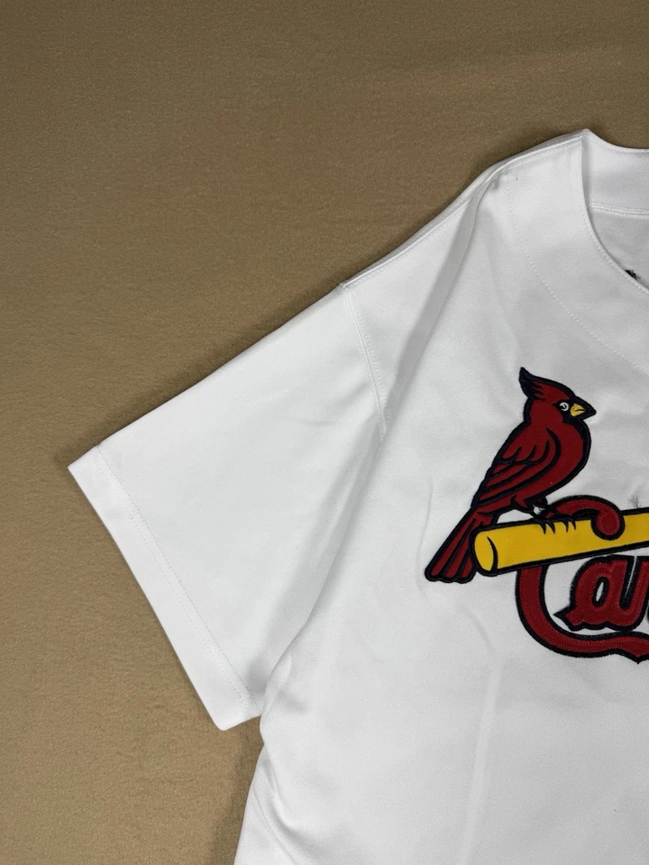 Vintage Jim Edmonds St Louis Cardinals Russell White Authentic Jersey Size XL - Image 4 of 4