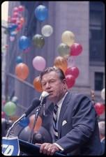 Photo:Philadelphia Pa Nelson Rockefeller 1968 Campaign Speech Balloons
