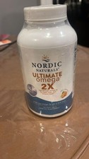 Nordic Naturals Ultimate Omega 2X Lemon Flavor 120 Soft Gels Fast Free shipping