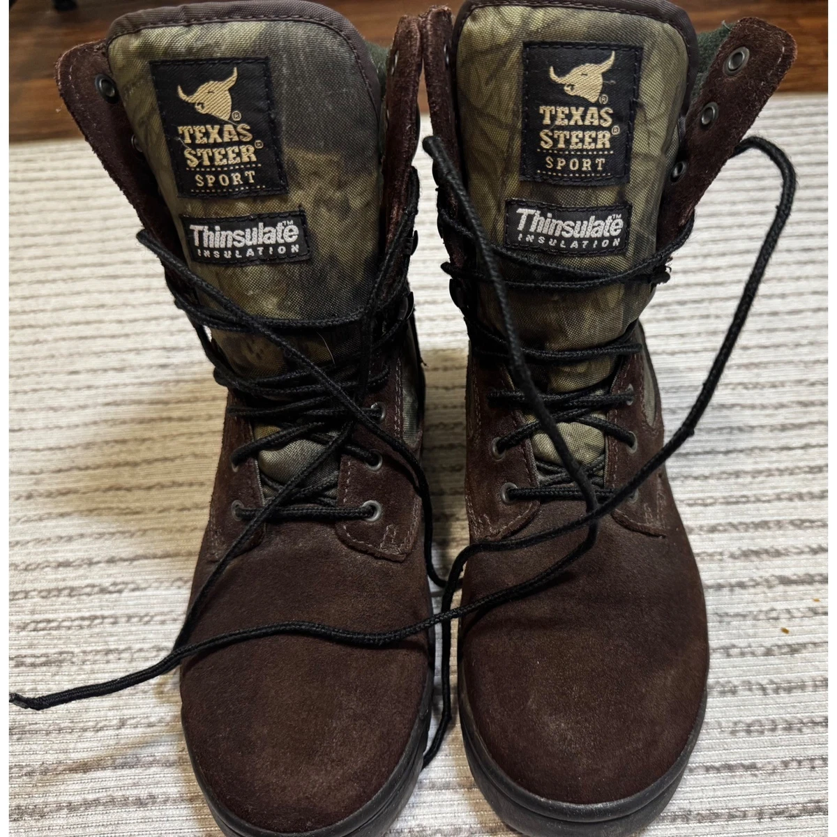 Texas Steer Thermal Thinsulate Insulation Sz 9 NWT Men main image 2