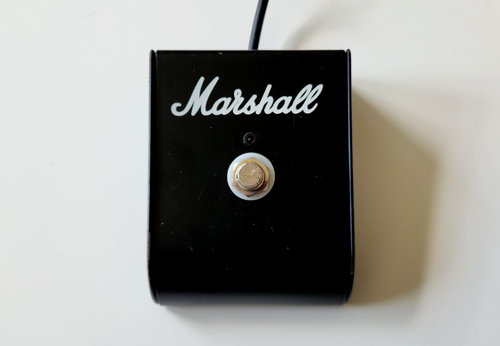 Marshall One Button Footswitch With LED - Replacement For Amp Pedals