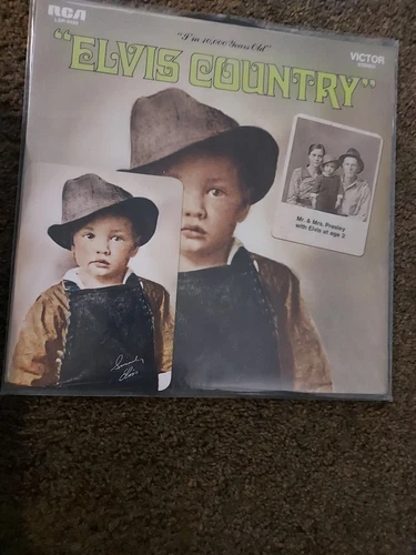 ELVIS PRESLEY Elvis Country  Vintage.ÑM WITH BONUS PIC SEE. PIXS