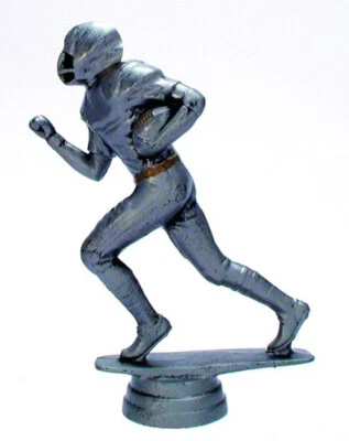 MARKENLOS American-Football-Figur auf weißem Marmor, mit Ihrem Wunschtext graviert (34042)