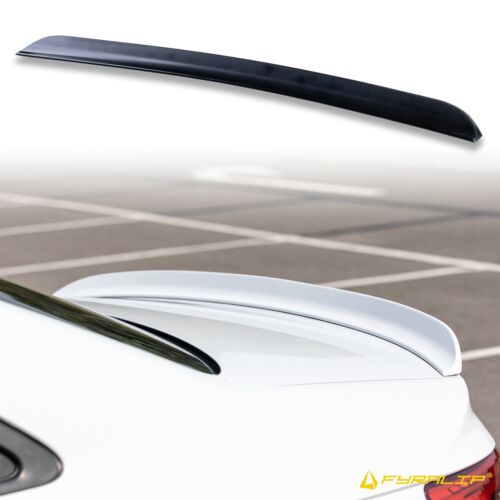 Fyralip Y15 Matte Black Boot Lip Spoiler for Mazda RX-8 SE3P Coupe 03-08 - Picture 1 of 8