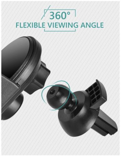 Charvoxrt Auto Clamping Car Charger Mount with 7.5W/10W QI Fast Charging - Picture 3 of 7