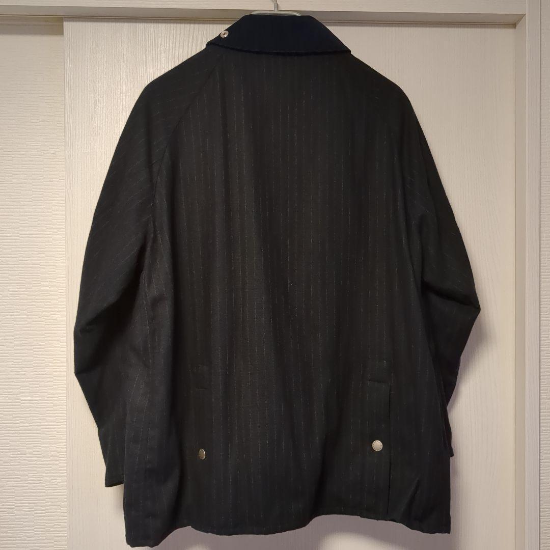 Barbour 417 Os Bedale Navy Cordura Combat Wool Jacket Size Barbour 417 Os Bedale Navy Cordura Combat Wool Jacket Size