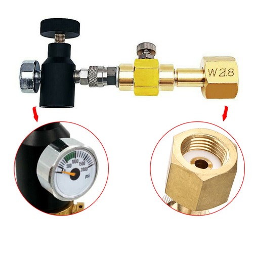 UK für Sodastream CO2 Karbonator Zylinder Tank Nachfülladapter Stecker Füllung! - Bild 11 von 12