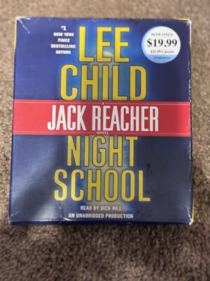 Lee Child Night School: A Jack Reacher Novel 11 Disc Audiobook CD 