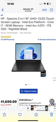 NEW NEVER OPENED HP Spectre F2023dx. Ask Questions Bc I Pics Pics Are Of Box