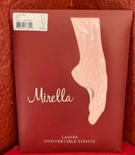NWT Mirella Adult Size D Pink Convertable Dance Tight