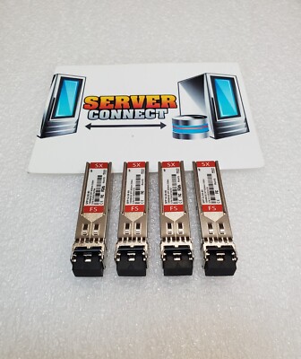 --- THIRD PARTY SFPS --- C8R24B -- HP MSA 2040 16GB SW FC SFP+ 4 PACK ( NOT HP )