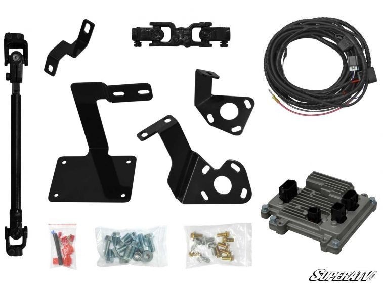 SuperATV EZ-Steer Power Steering Kit for Kawasaki Mule FXT / FX