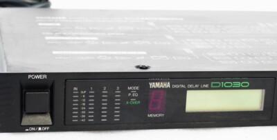 YAMAHA MODEL D1030 PROFESSIONAL MUSIC SYSTEM DIGITAL DELAY LINE