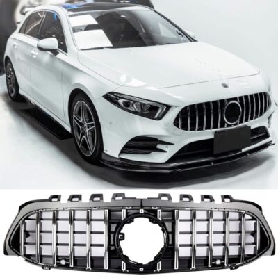 PANAMERICAN SILBER GRILL für MERCEDES A-KLASSE W177 (2018-2023) AMG