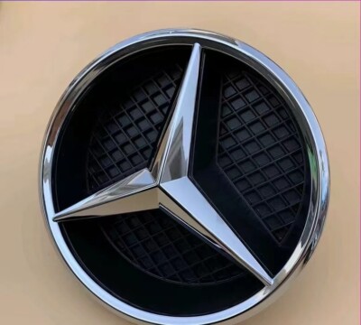 Für 2016-2024 Mercedes Benz E W213 C238 grill Abzeichen Silber Stern Emblem Logo