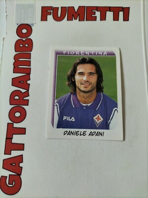 Figurine Calciatori Adani Fiorentina new Anno 2000 Panini