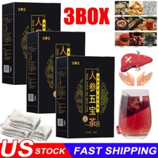 Kidney Tea Formula Ginseng Six Treasure Tea, Kidney Tea Chinese Herbal Tea