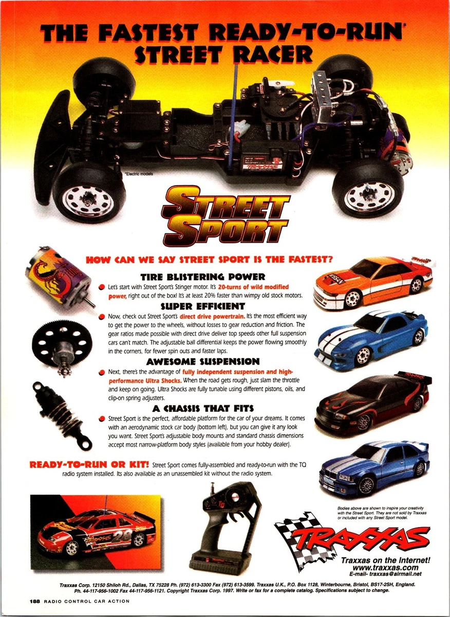 Traxxas street car sale