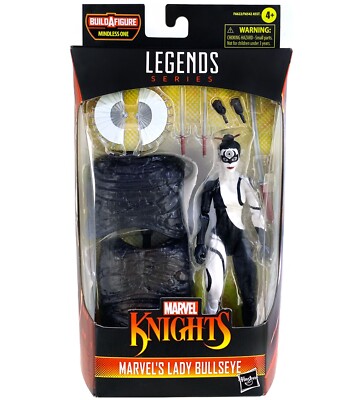 Marvel Legends Lady Bullseye Marvel Knights Action Figure BAF Mindless One 2023