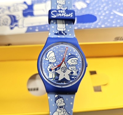 SWATCH SPECIAL 2023 The Simpsons X-Mas - SO28Z126 Tidings Of Joy - Neu