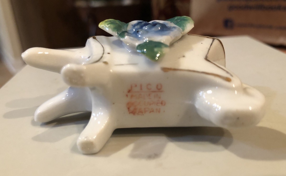 Vintage Pico Occupied Japan Miniature Wheelbarrow