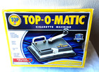 TOP O Matic Best Cigarette Maker Tobacco Injector Machine Making King/100mm NIB