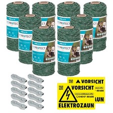 Weidezaunlitze 800m Hundezaun Gartenzaun Elektrozaun Katzenzaun Haustierzaun