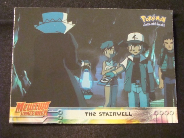 Pokemon The Movie: Mewtwo Strikes Back Card #19 The Stairwell Foil