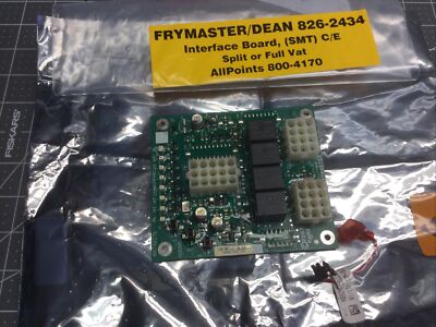 Frymaster Pcb, Intfc (SMT) C/E, Split Or Full Vat, Dv 8262434 - (LX1G)