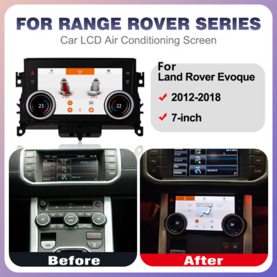 7'' A/C Panel Climate Control Touch Screen For Land Rover Evoque L538 2012-2018