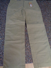 Eddie Bauer Men's Getaway Flex Twill Chino Pants 32 / 30 Dark Khaki NWT