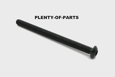 Screw 1/4-20 x 3-1/2'' Button Head 5/32'' Hex Drive Black Oxide 15pcs.