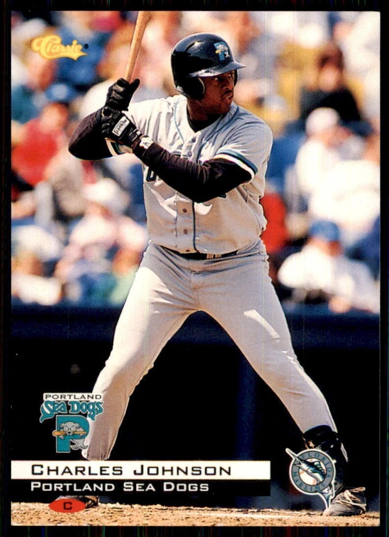 Charles Johnson trading card