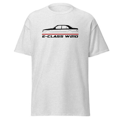 Premium T-Shirt For Mercedes E-Class W210 1994-2003 Car Fans Birthday Gift Tee