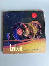 Triton Magnetic Recording Tape "Empty Reel" Box