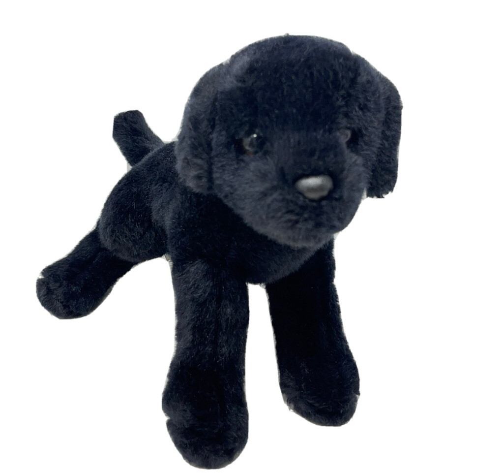 BREWSTER the Plush BLACK LAB Dog Stuffed Animal by Douglas