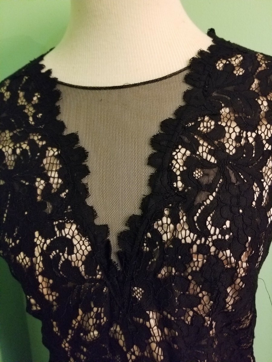 Vince Camuto Women's Fit and Flare Lace Dress -size 04 | eBay