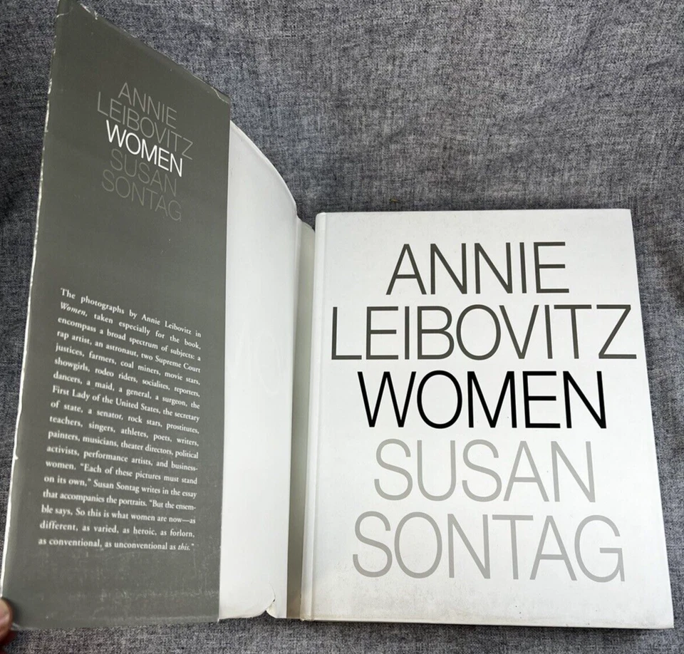 Annie Leibovitz Women, Susan Sontag - SIGNED 1999 HCDJ 1st ed. - Image 4 of 4