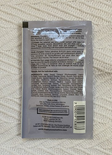 MAELY'S B-Flex Lift & Firm Arm Cream Foil 7 ml NEW - Picture 2 of 2