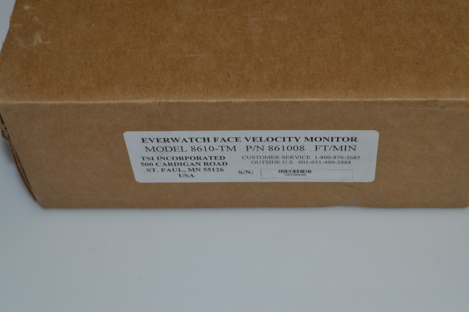 TSI INC EVERWATCH FACE VELOCITY MONITOR MODEL 8610TM (LBN73) for sale online eBay