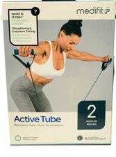 Medifit Active Tube Medium Resistance for Strengthening & Endurance NIB