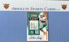 2020 Contenders Playoff Ticket #228SOLOMON KINDLEY RC | Auto # /99  | Dolphins
