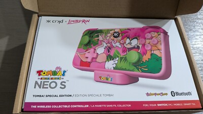 TOMBA!  LRG Special Edition CRKD NEO S Controller With Charging Dock for Switch