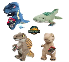 Jurassic World Rebirth Plush - U Pick - Mosasaurus Trex Indoraptor Spinosaurus