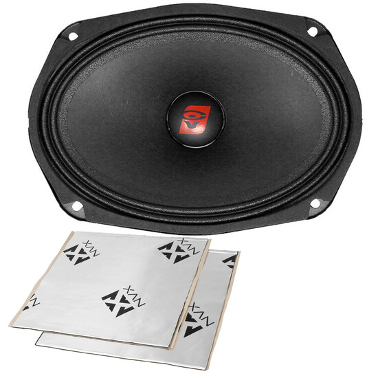 Автомобильный коаксиальный динамик Cerwin-Vega CVP69 мощностью 150 Вт RMS 6X9 с демпфированием звука 809000₽