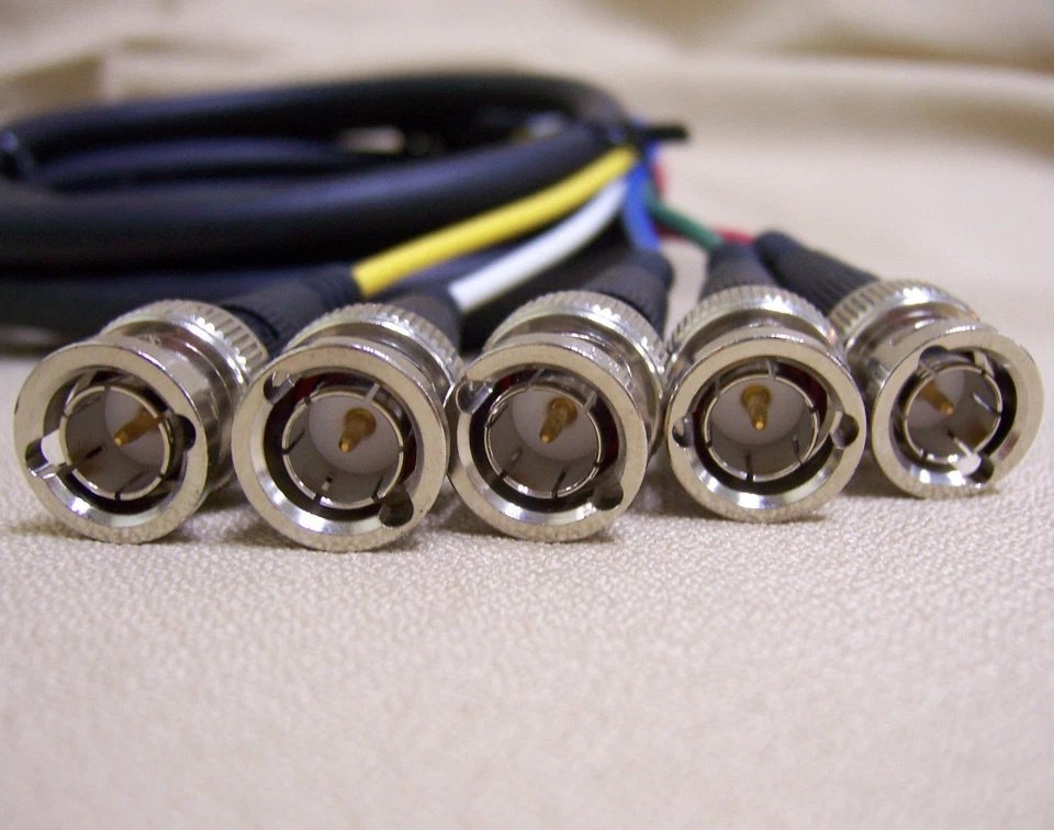 Liberty Wire & Cable LWC E-VGAM-5BNCM 15 ft Male VGA to MALE BNC RGBHV adapter - Image 4 of 4