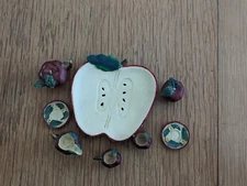 Miniature Apple Tea Set