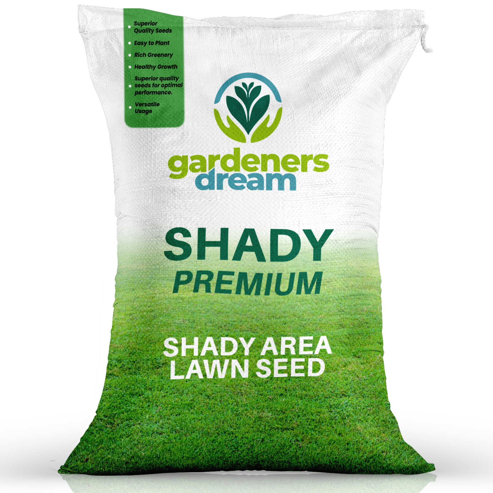 15KG GARDENERS DREAM SHADY LAWN DARK AREA UNDER TREES QUALITY GRASS SEED